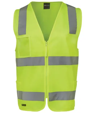 JB's Hi Vis Day & Night Zip Safety Vest