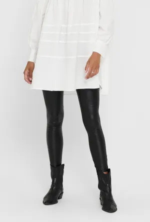 JDY STINE PU LEGGINGS
