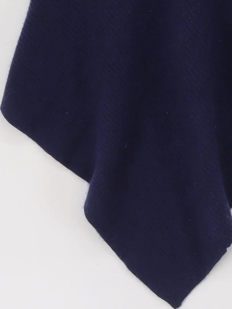 John Lewis Women's Coat Blue 100% Cashmere