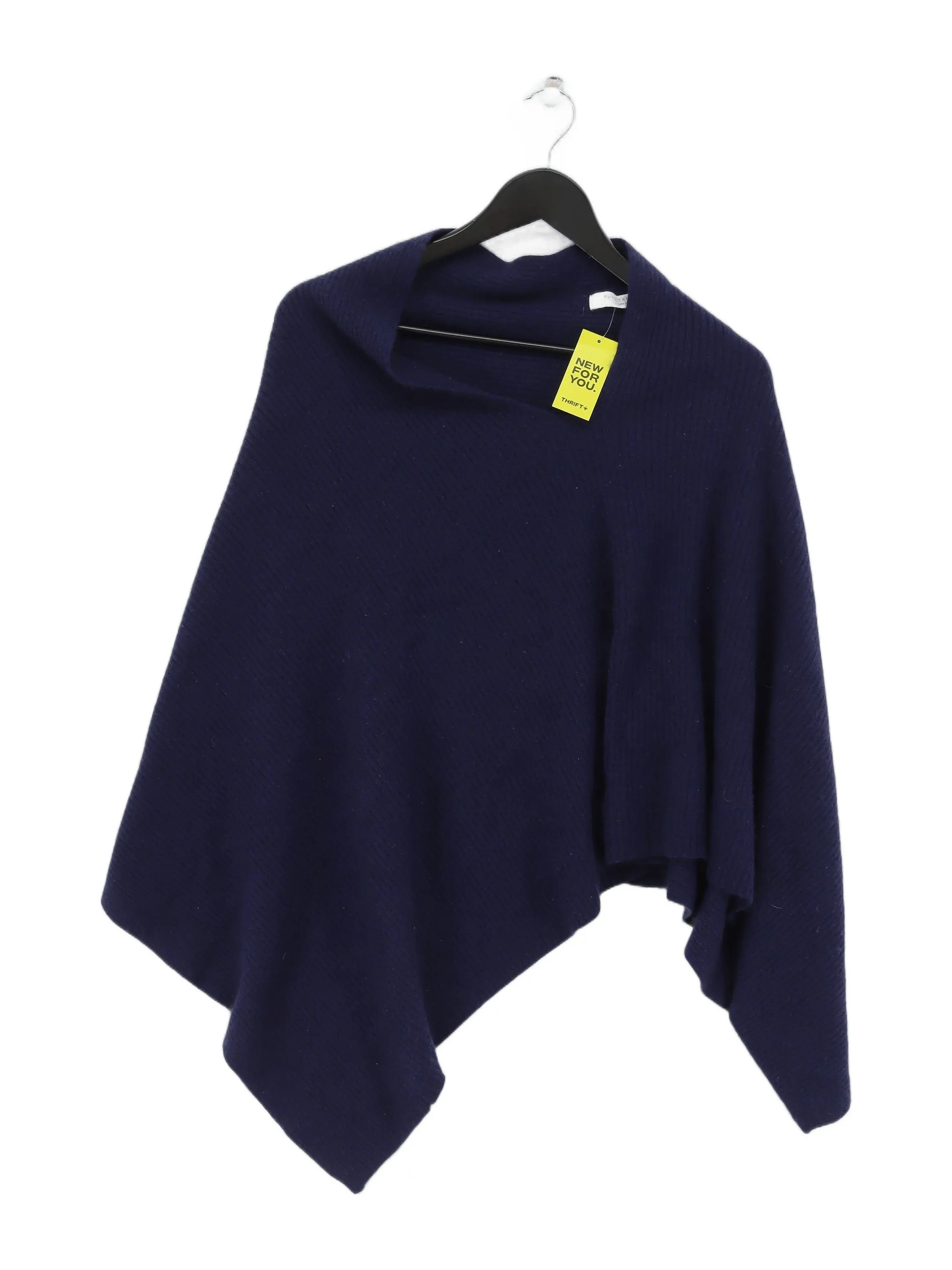 John Lewis Women's Coat Blue 100% Cashmere