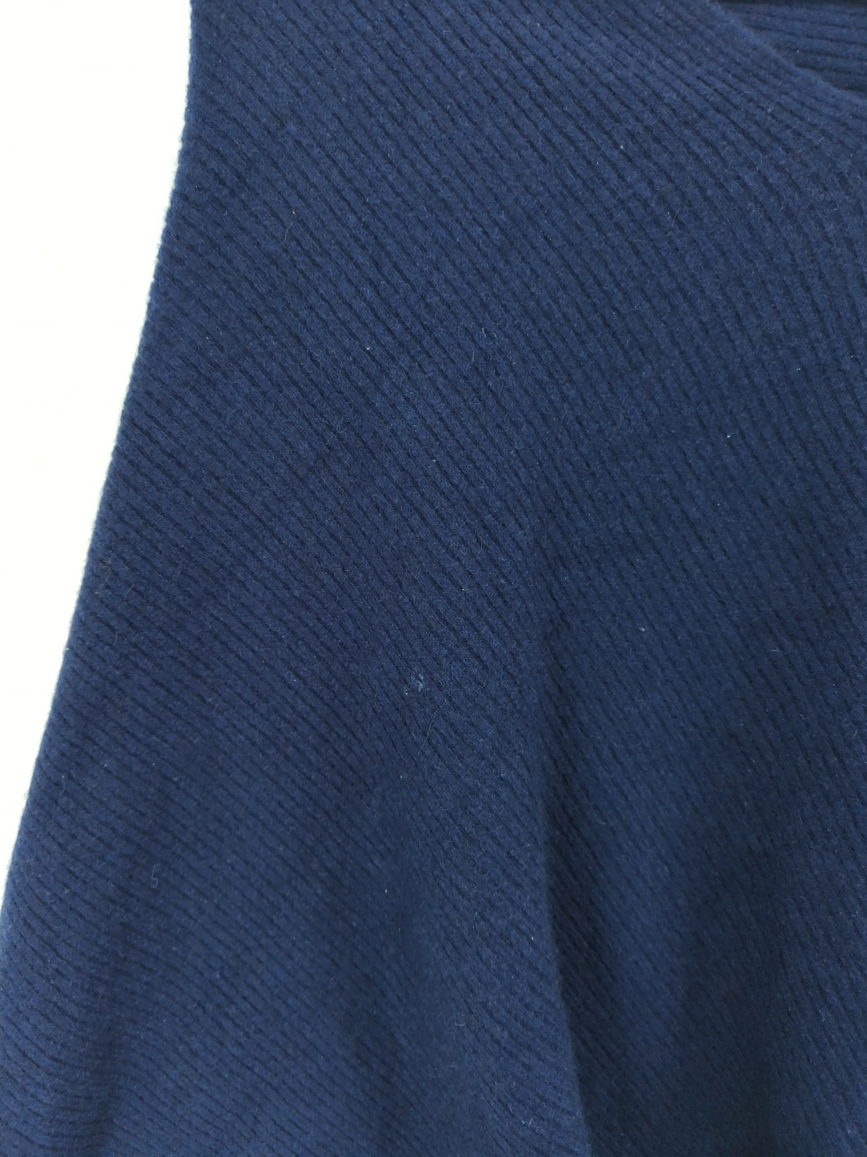 John Lewis Women's Coat Blue 100% Cashmere