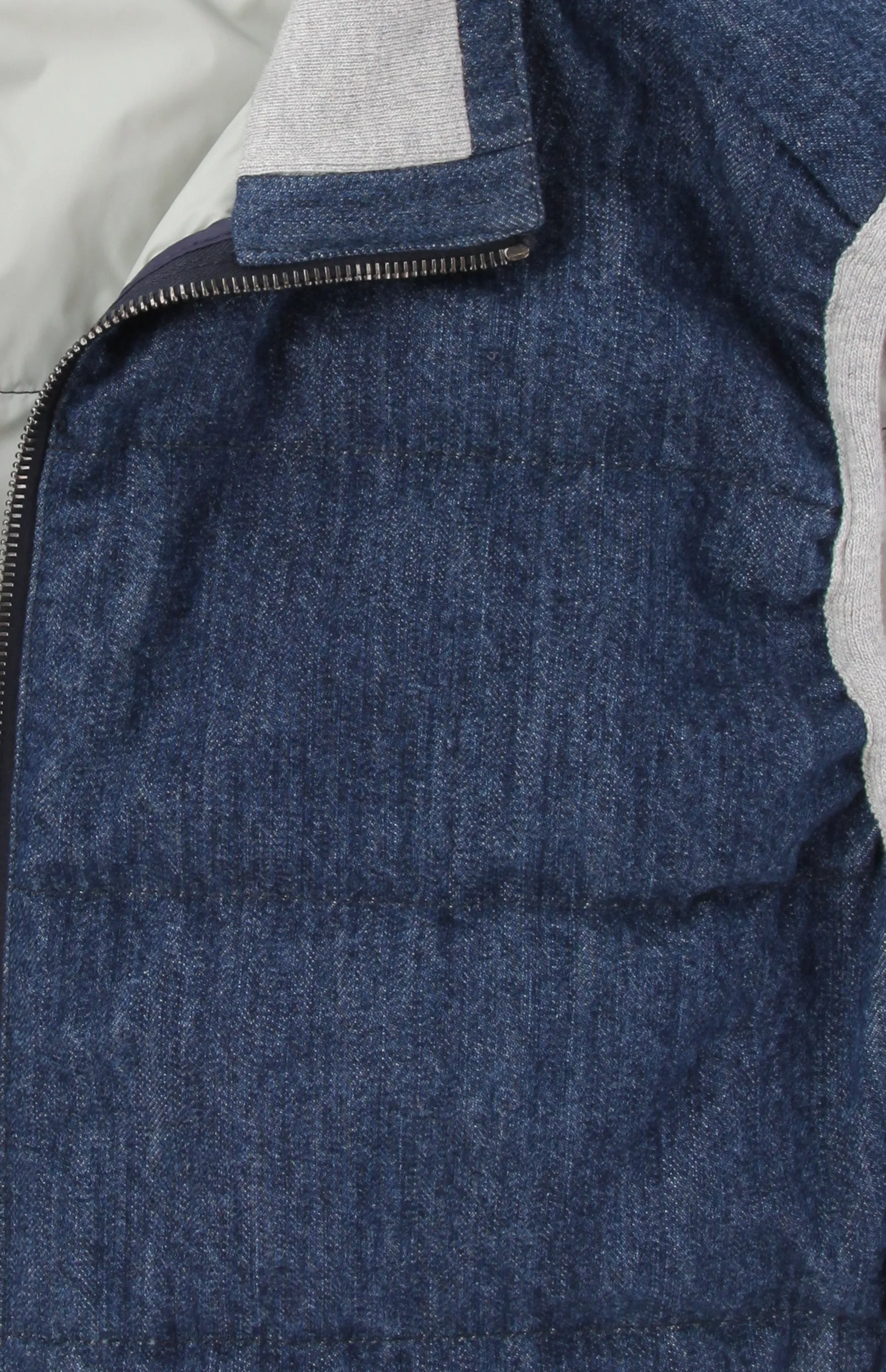 Kiton Denim Blue Jacket Vest