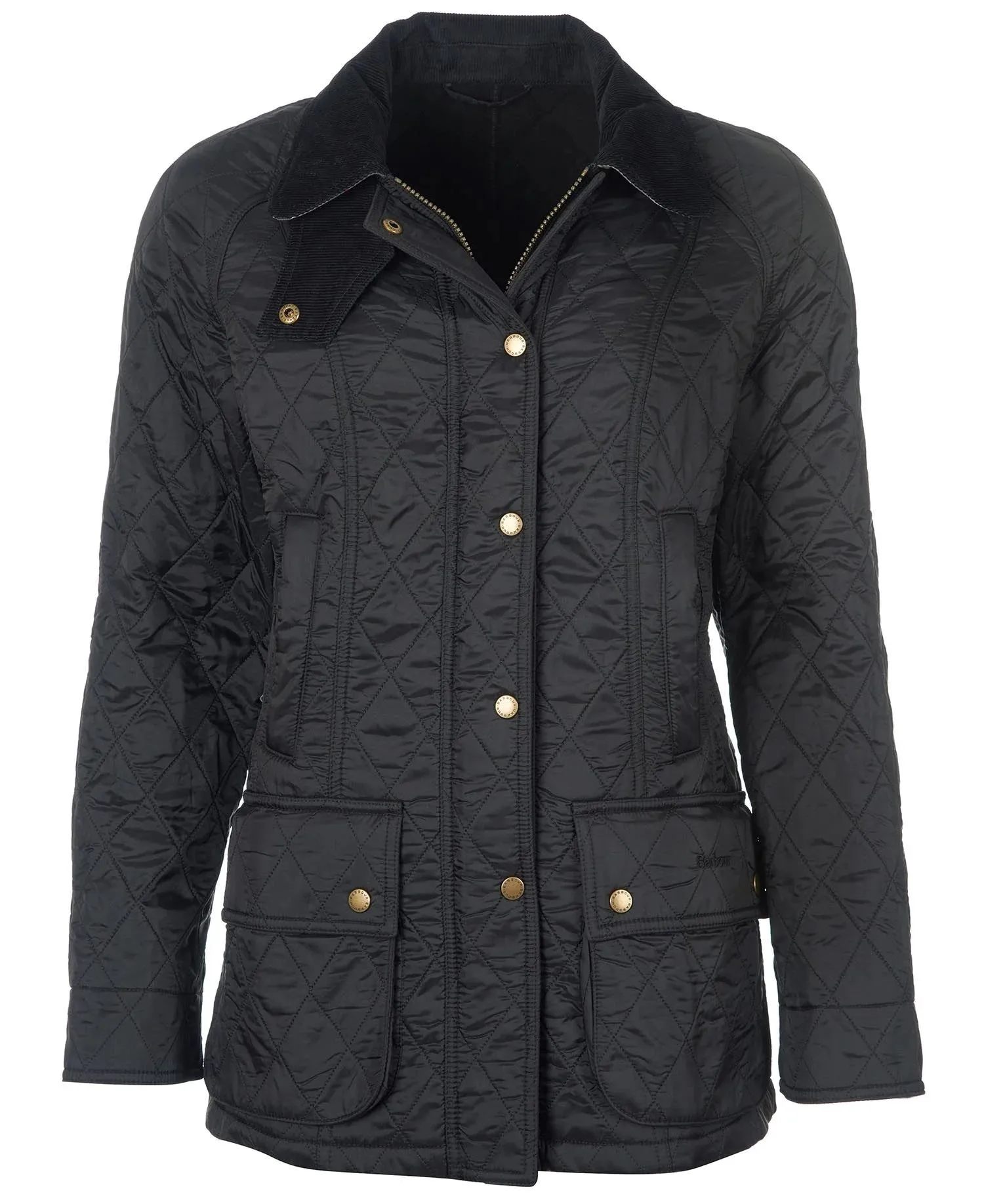 LADIES BARBOUR BEADNELL POLARQUILT JACKET - BLACK
