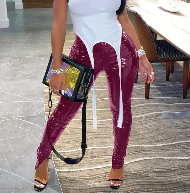 Leather Pants Women | Womens Leather Pants | Leggings for Women | Leather Pants