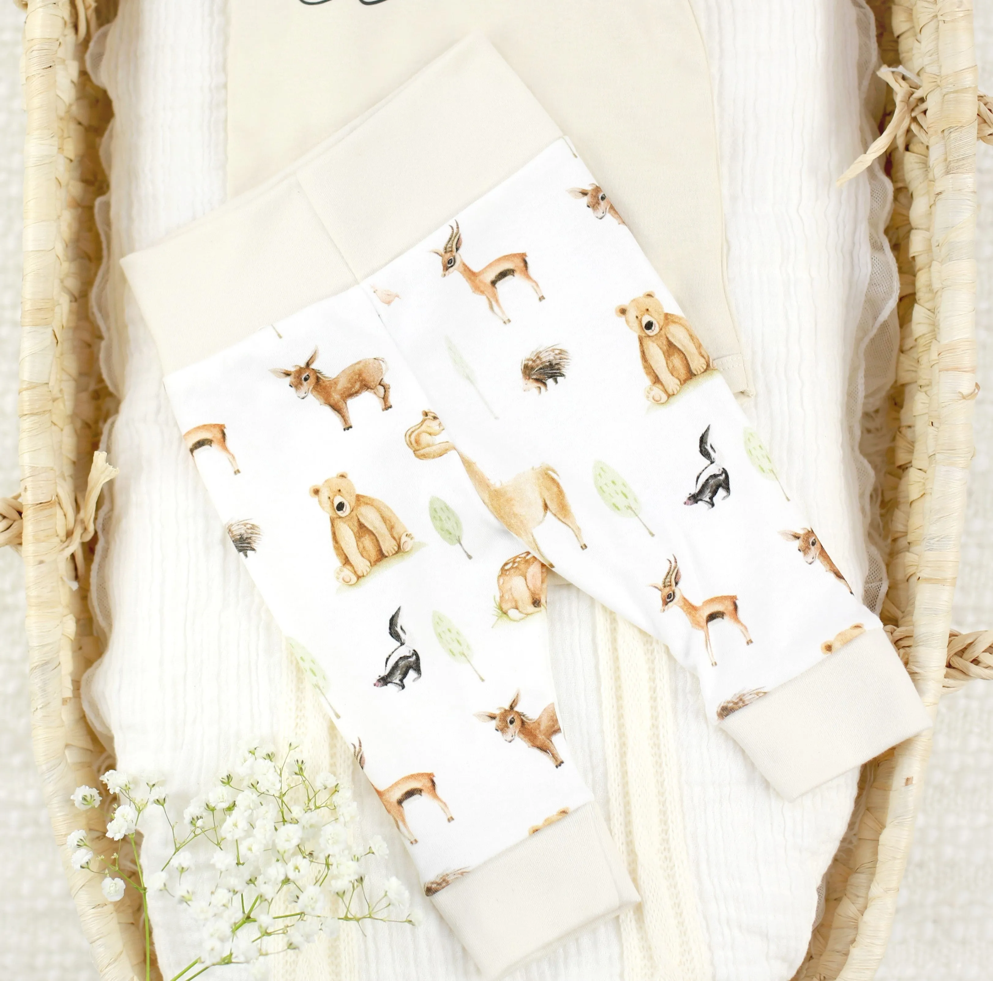 Llama & Friends Leggings | Gender Neutral
