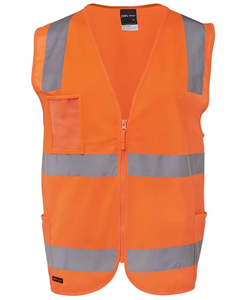 LONDON HI-VIS SAFETY VEST - Zip Close