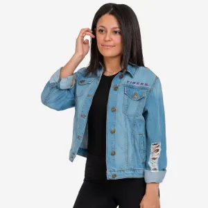 LSU Tigers Womens Denim Days Jacket