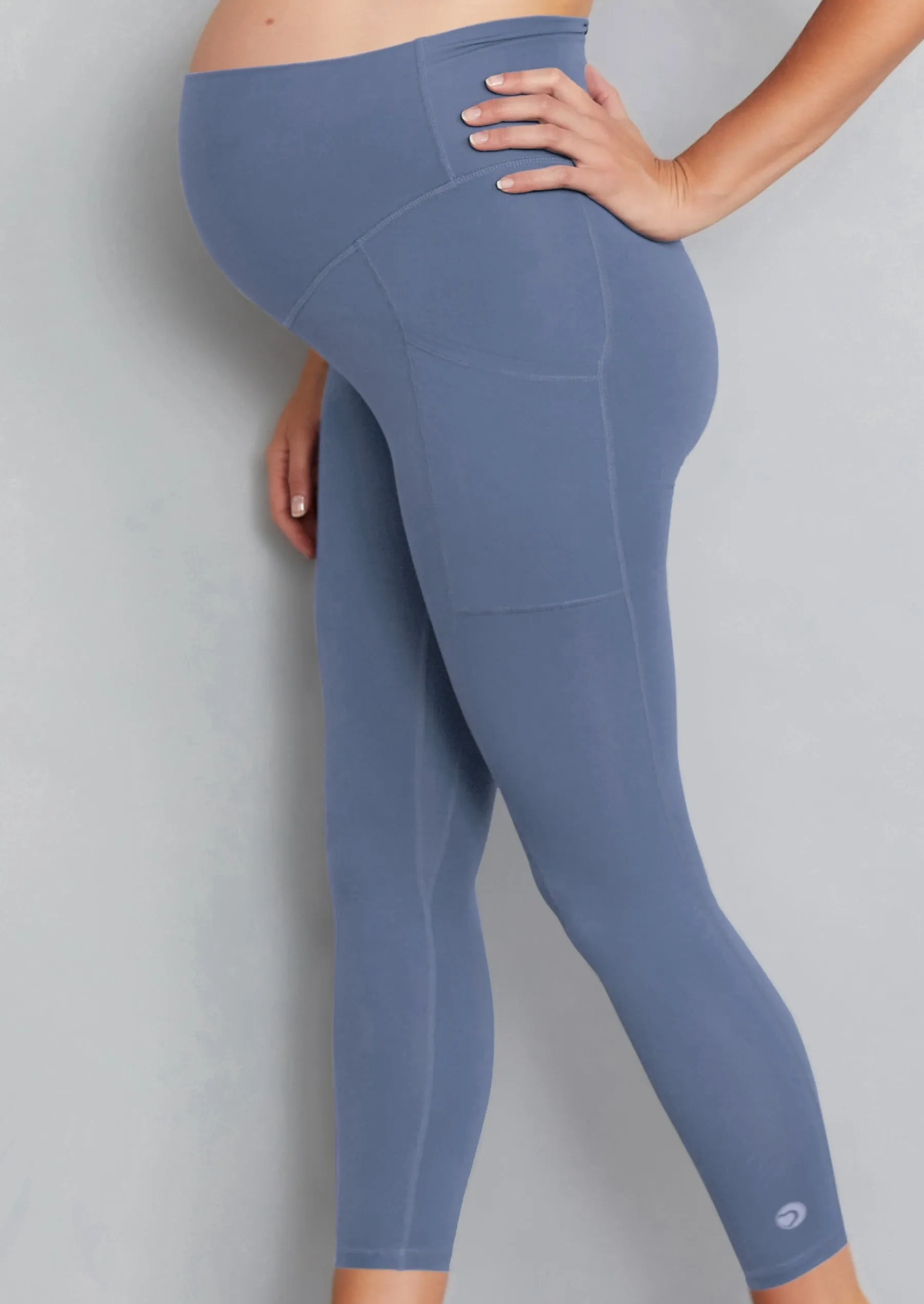 Luxe Maternity & Postnatal Leggings - Dusk