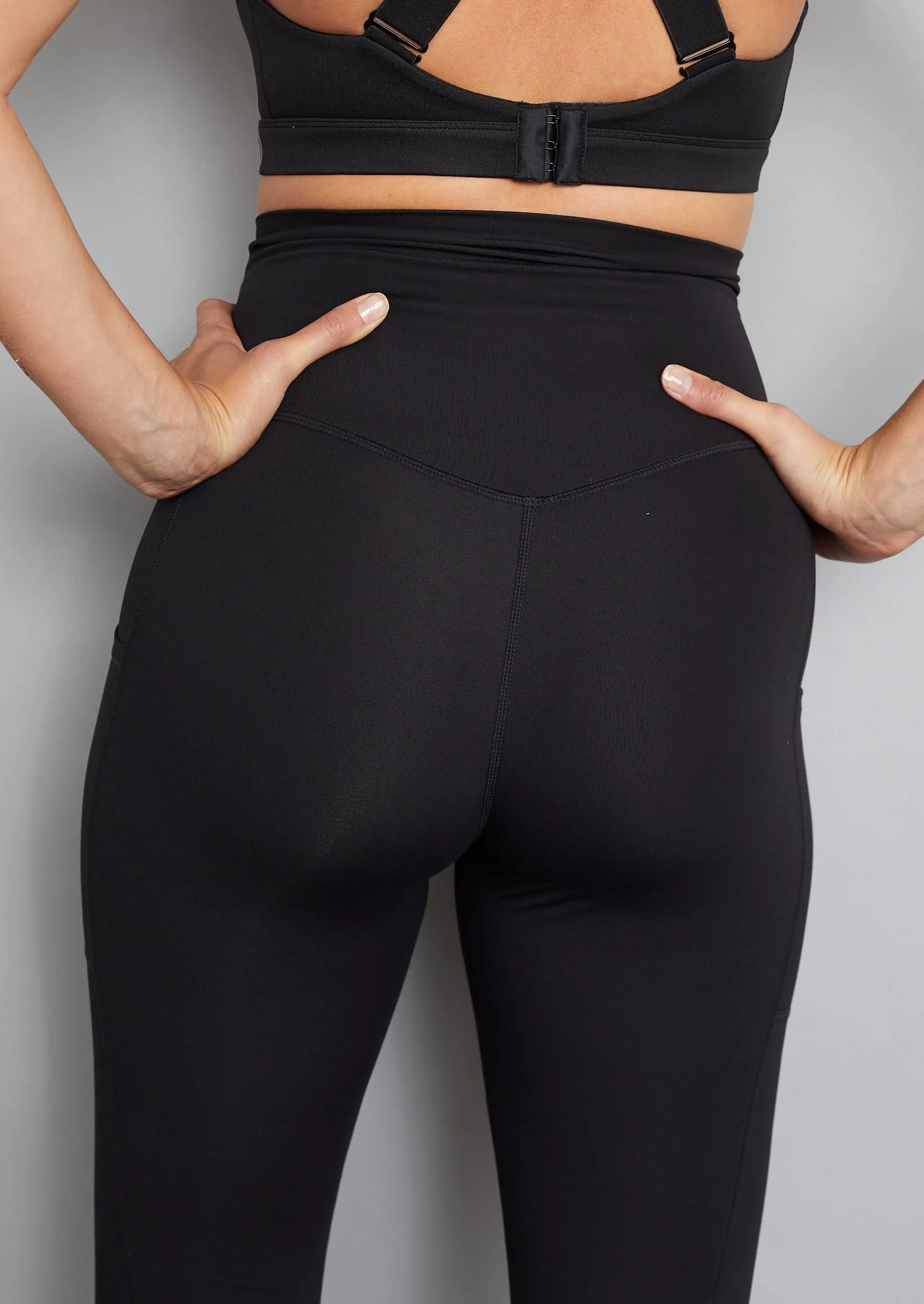 Luxe Maternity & Postnatal Leggings - Soft Black