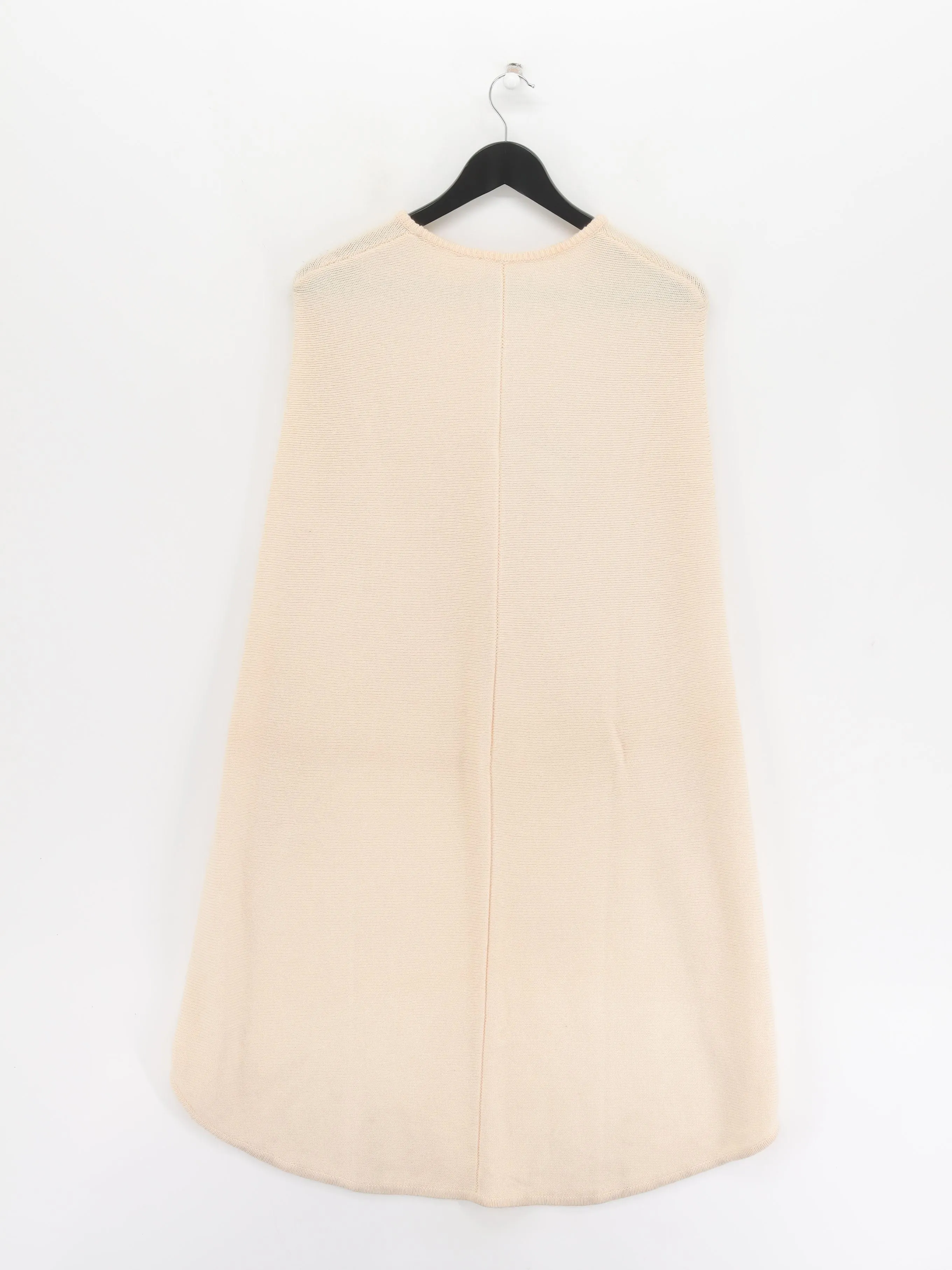 Maje Women's Coat Cream Wool with Cashmere