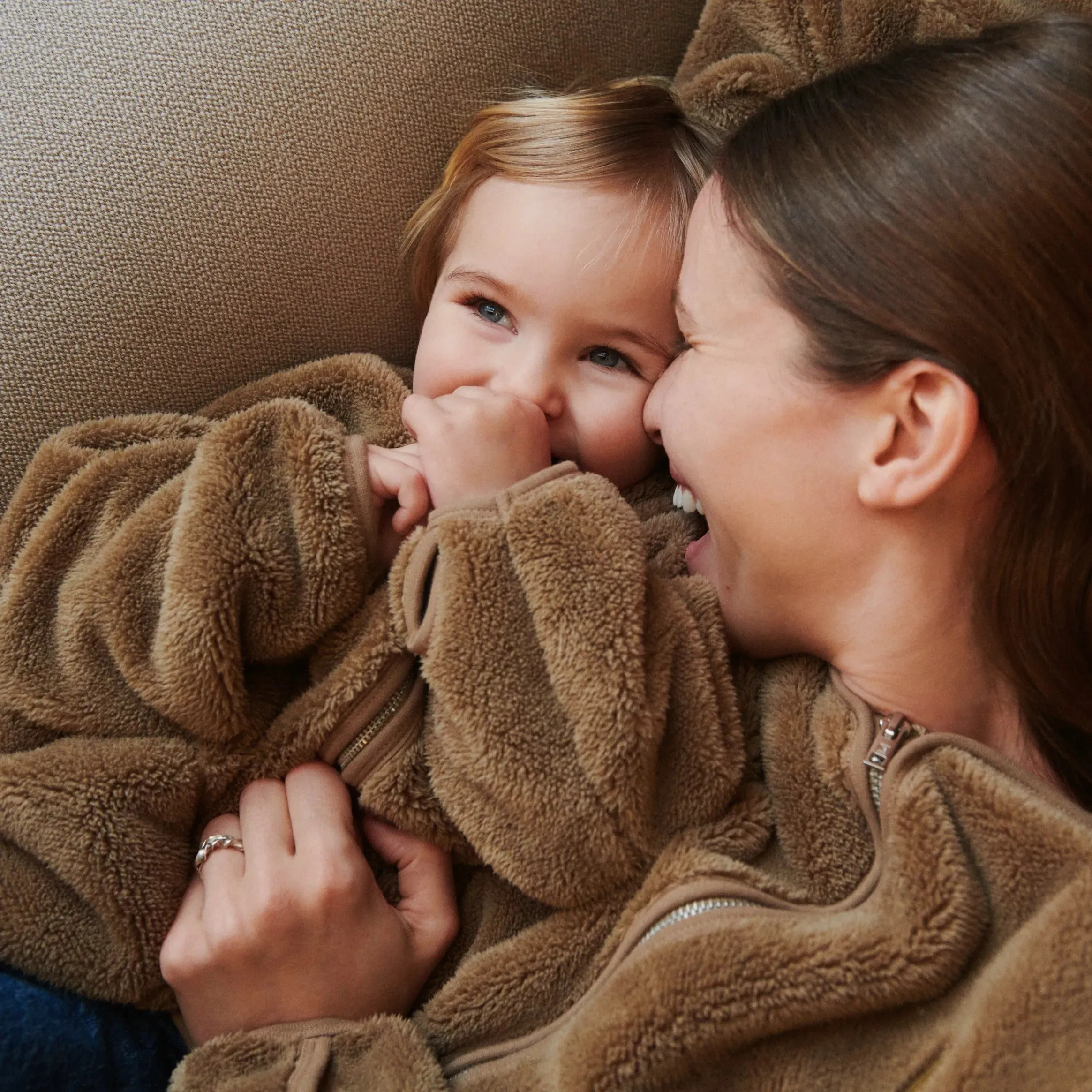 MAMA Calina Pile Teddy Fleece Jacket