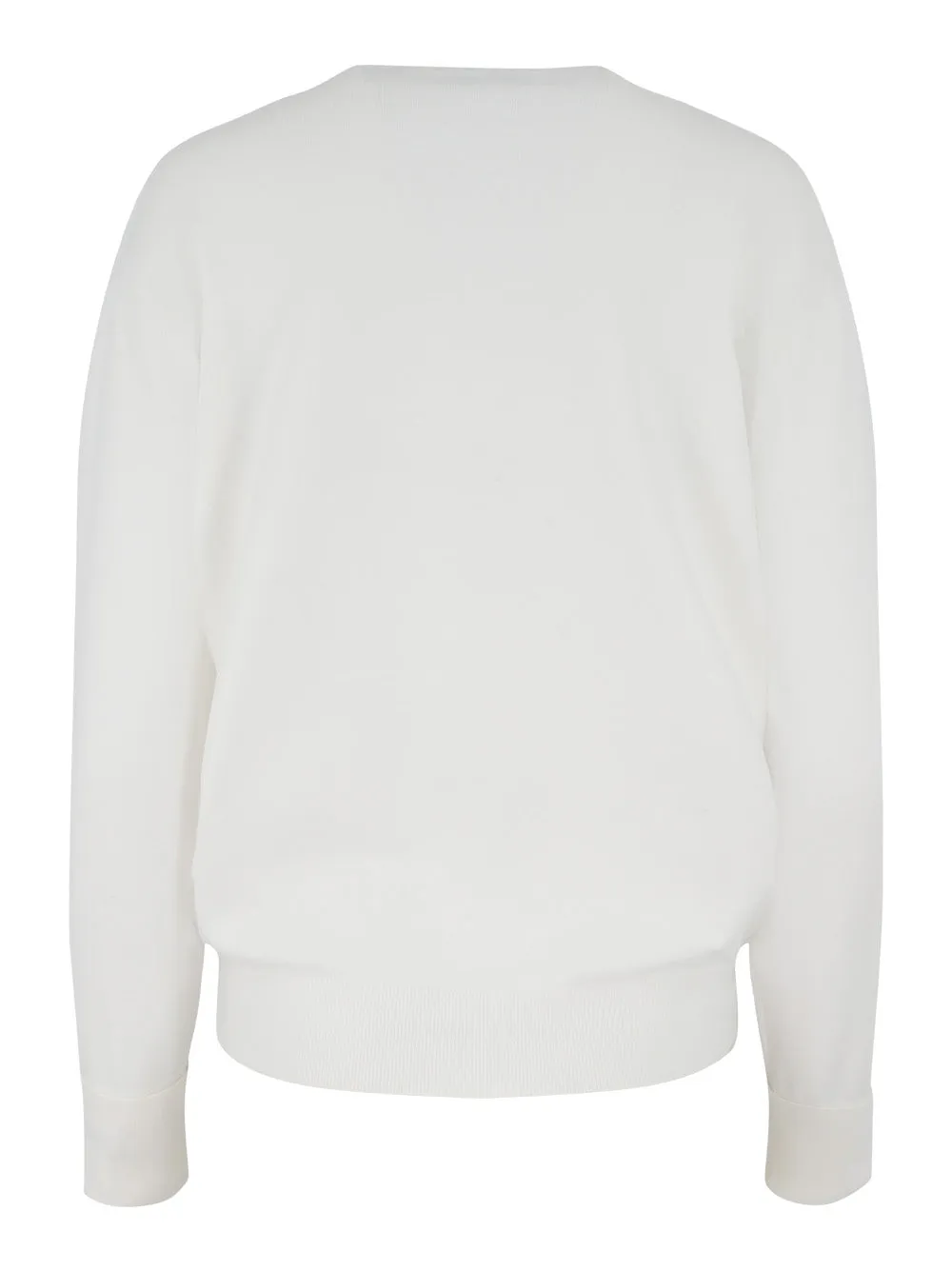 Marella Luglio Sweater in Optical White