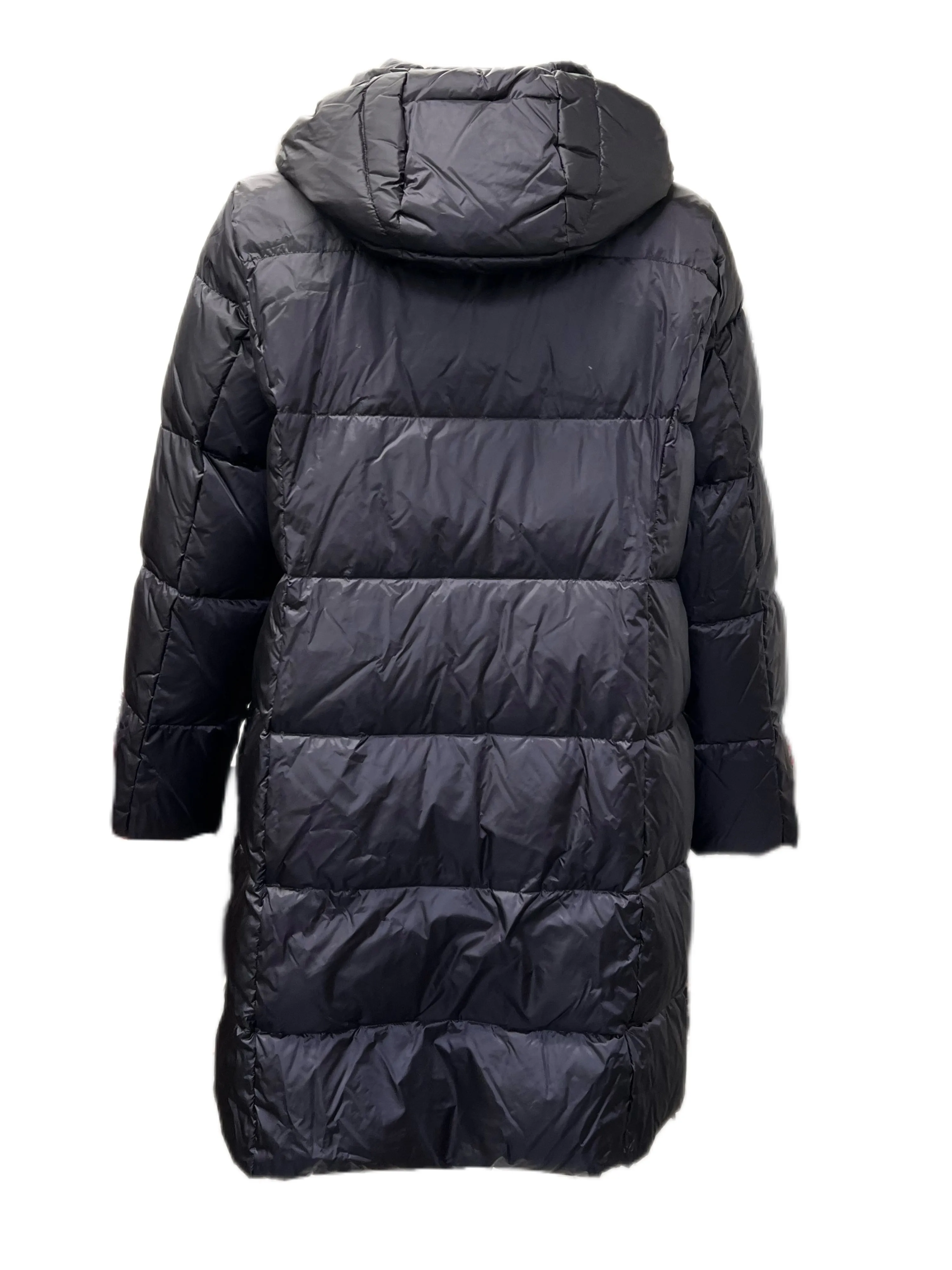 Marina Rinaldi Women's Black Pallina Hooded Jacket NWT