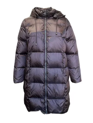 Marina Rinaldi Women's Brown Pallina Quilted Jacket NWT