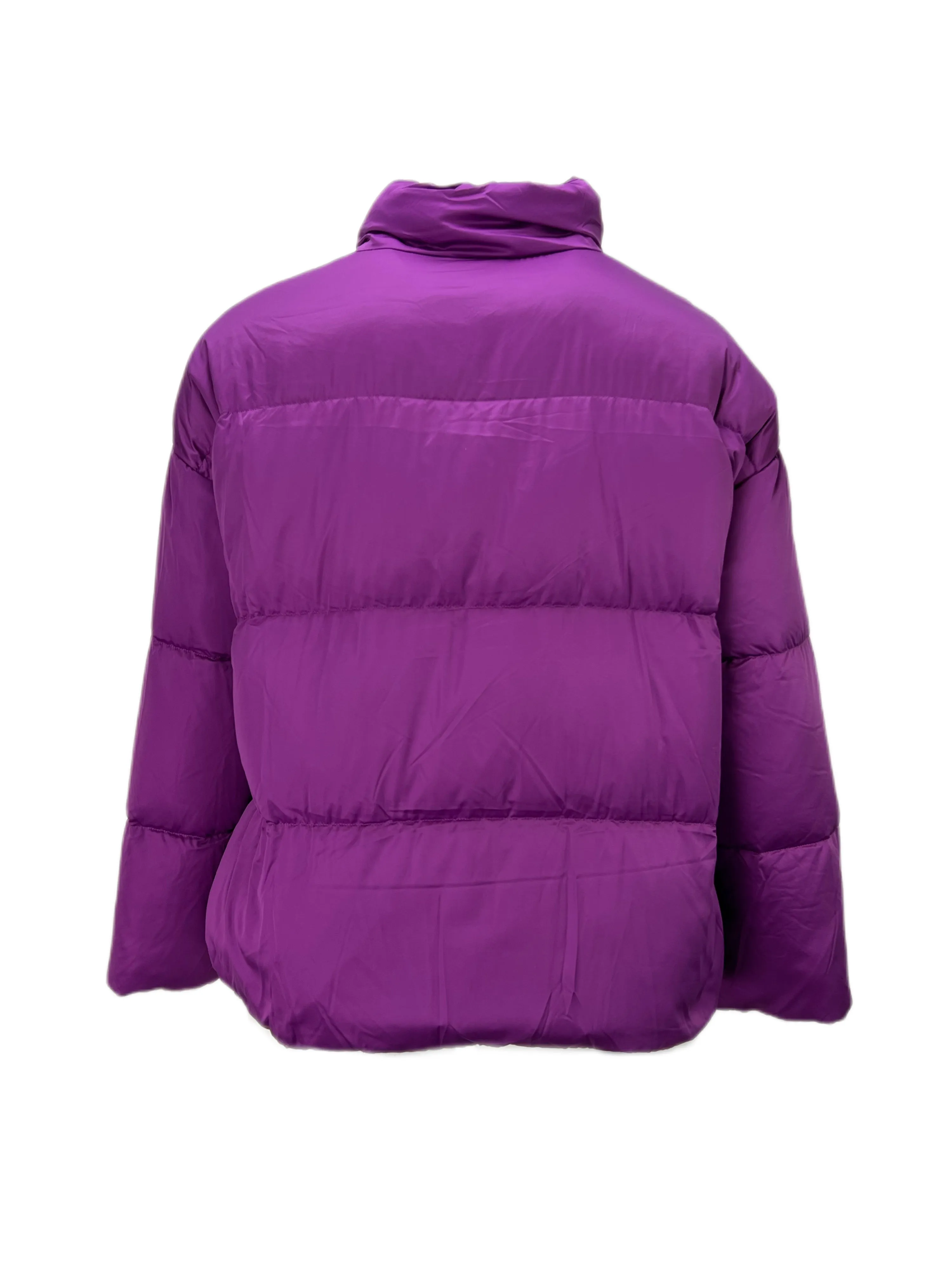 Marina Rinaldi Women's Purple Paolino Quilted Jacket NWT