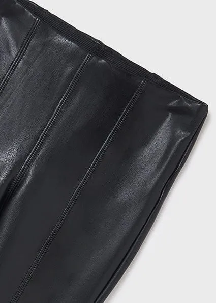Mayoral Leather Leggings