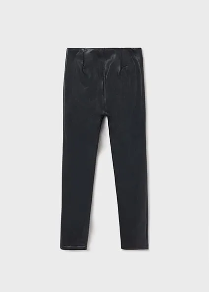 Mayoral Leather Leggings