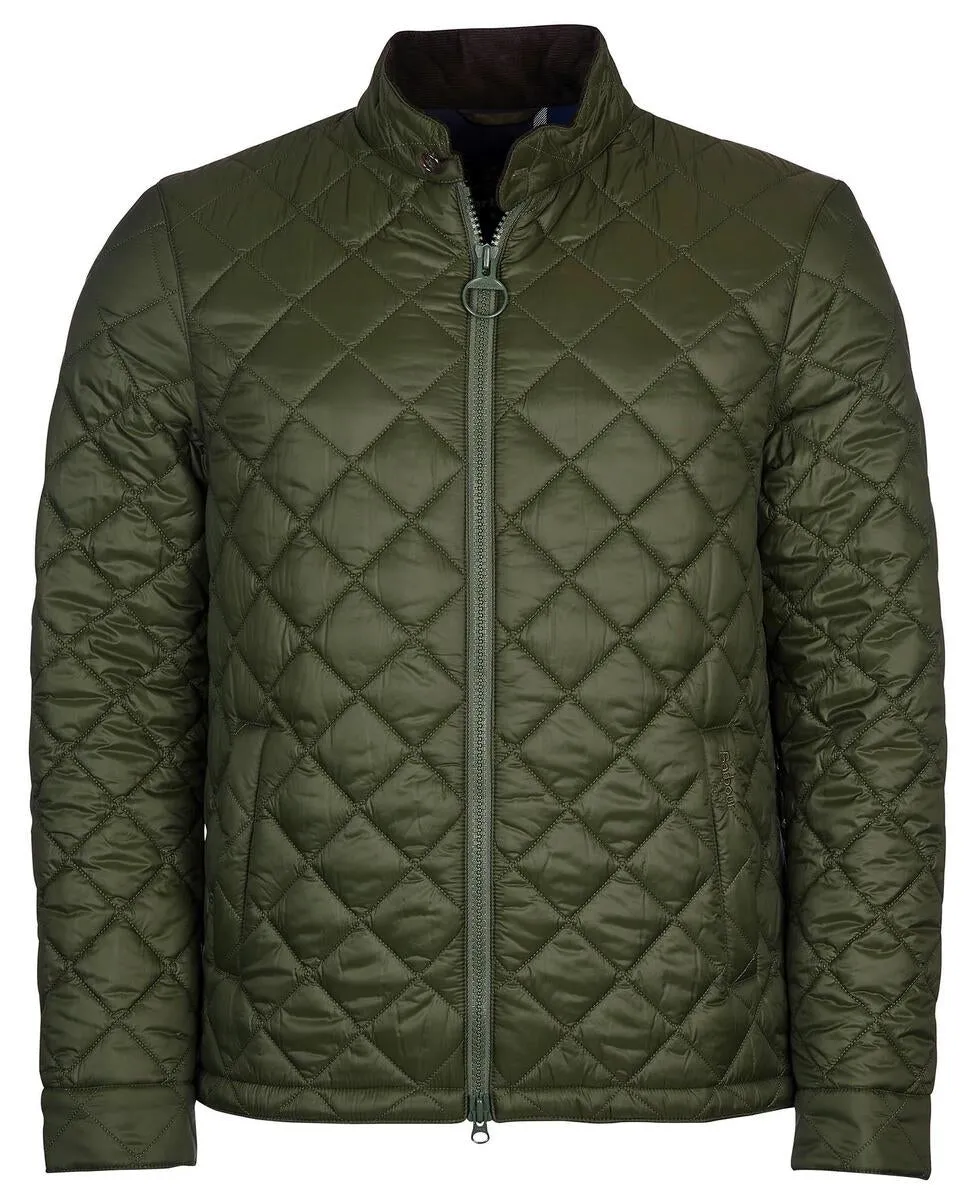 MENS BARBOUR HARRINGTON QUILT JACKET - SAGE