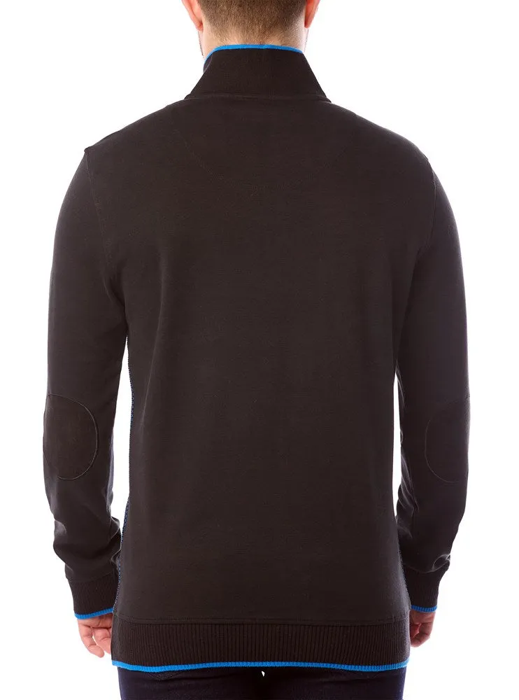 Men's mock zip sweater