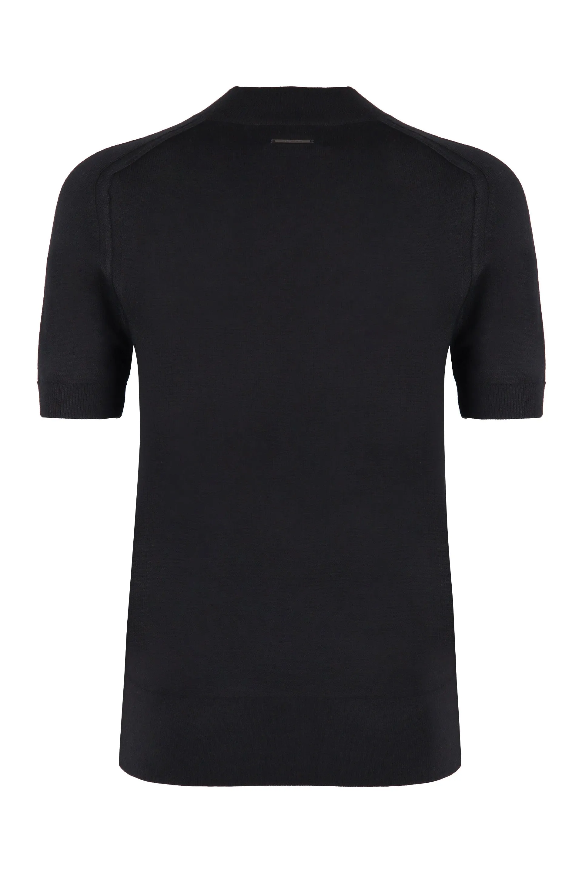 Merino wool crew-neck sweater