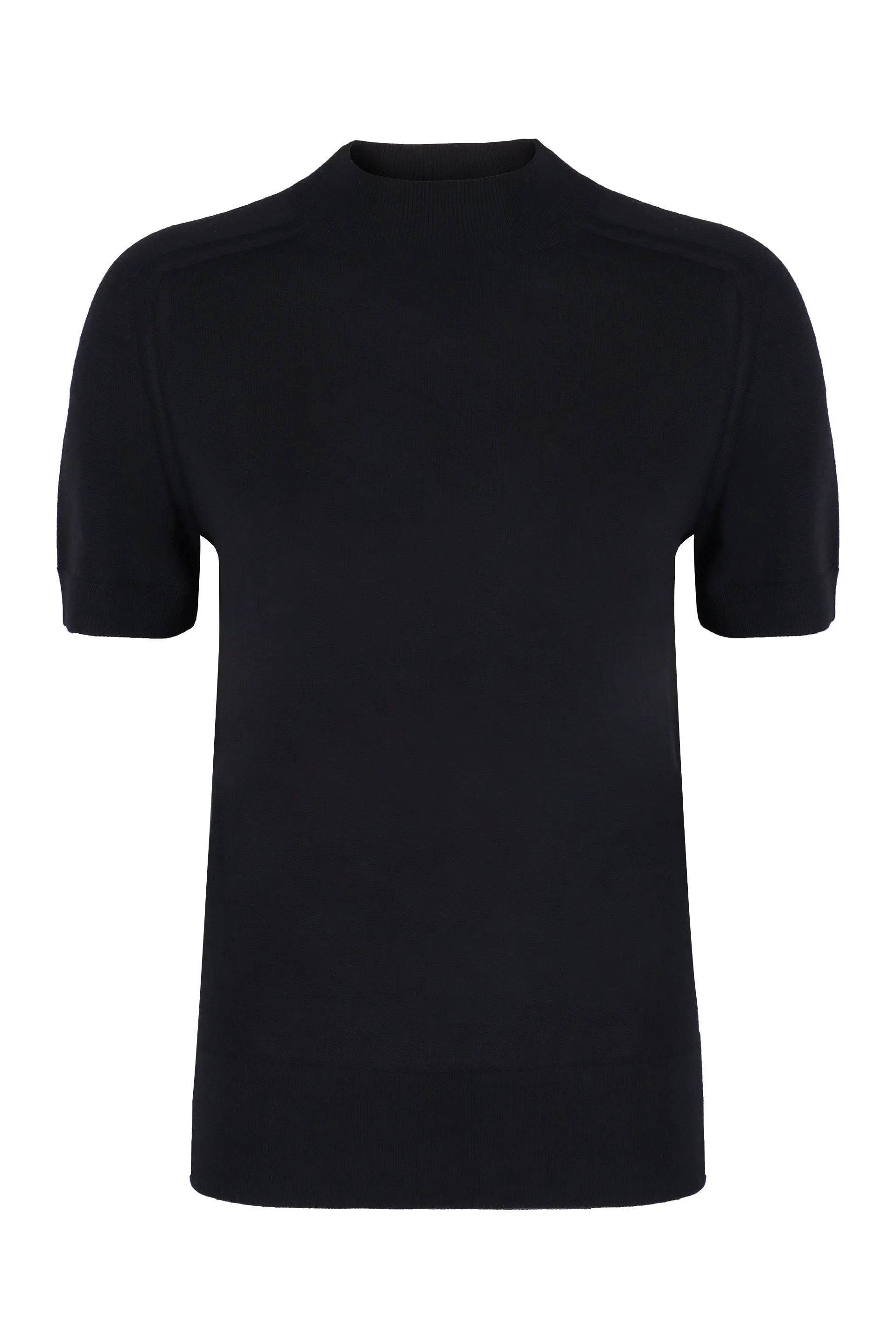 Merino wool crew-neck sweater