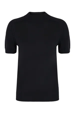 Merino wool crew-neck sweater