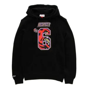 Mitchell & Ness NBA Raptors Jurassic 6 Hoodie Black Men 270FK19J6TRA