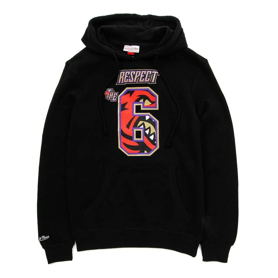 Mitchell & Ness NBA Raptors Jurassic 6 Hoodie Black Men 270FK19J6TRA