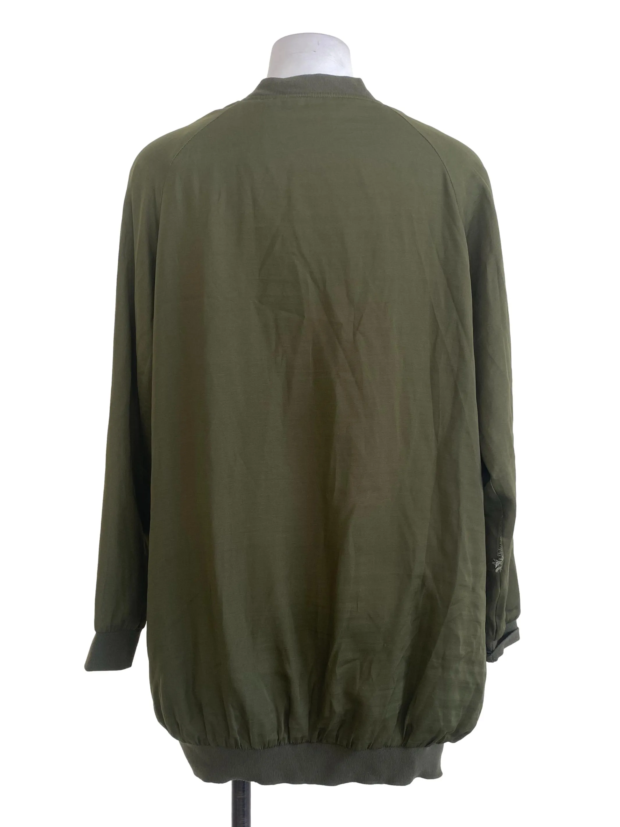 Mud Green Bomber Jacket