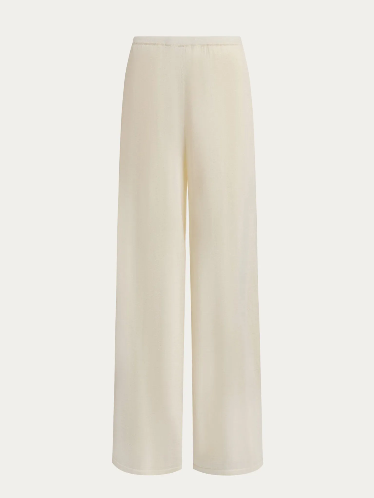 Nathalie Cashmere Trousers - Cream
