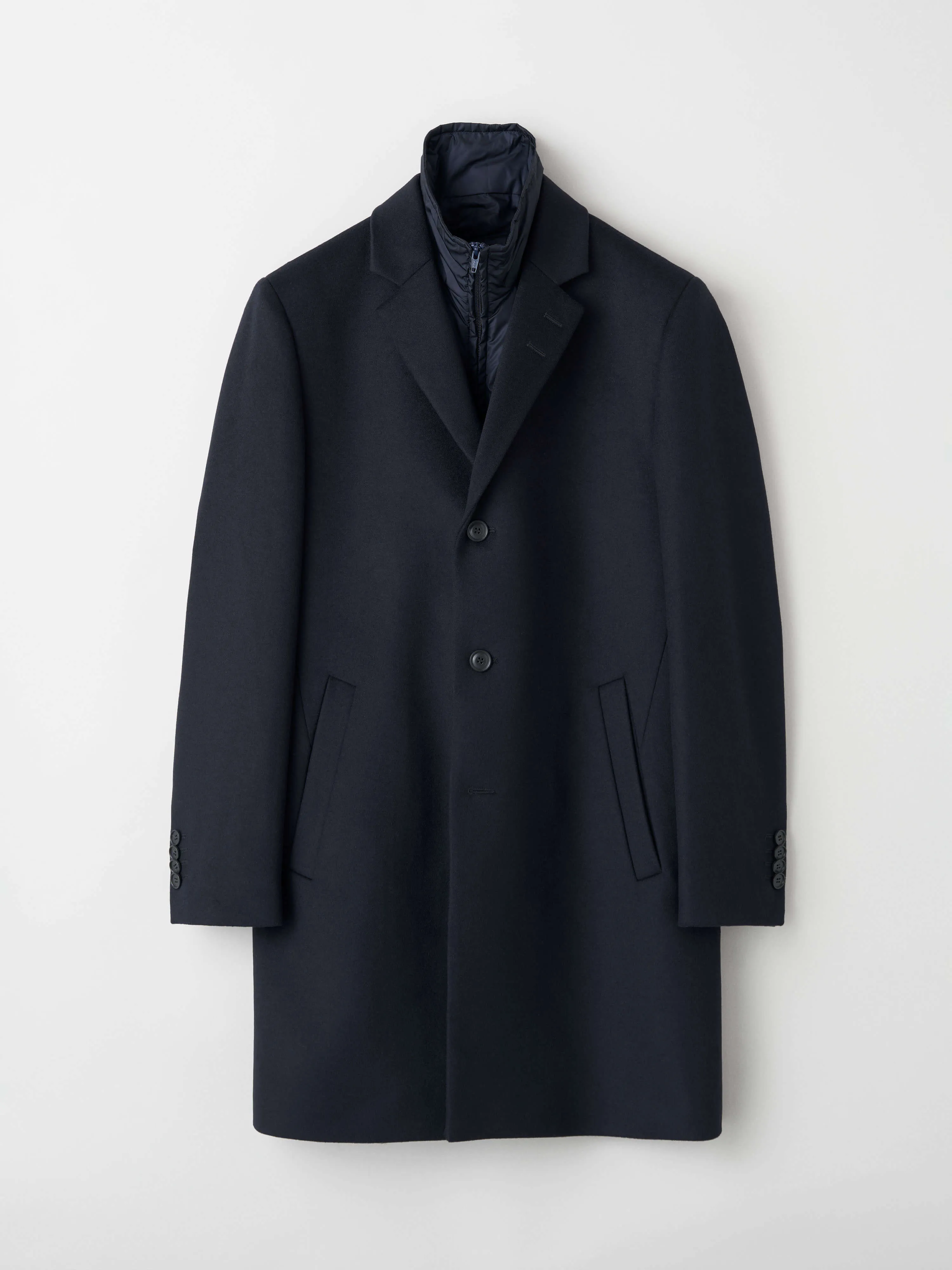 Netleyx Coat in Dark Navy