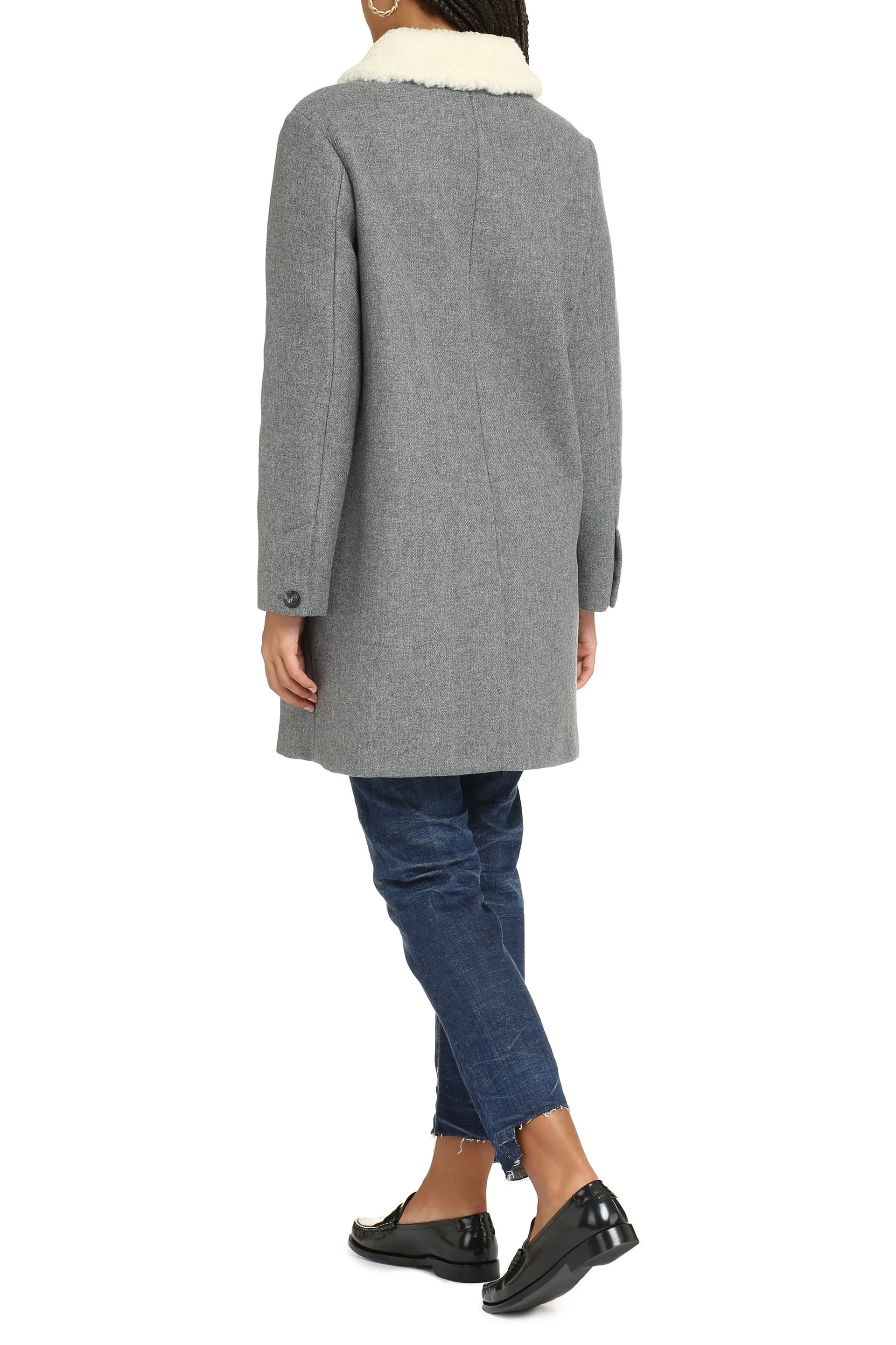New Doll wool blend coat