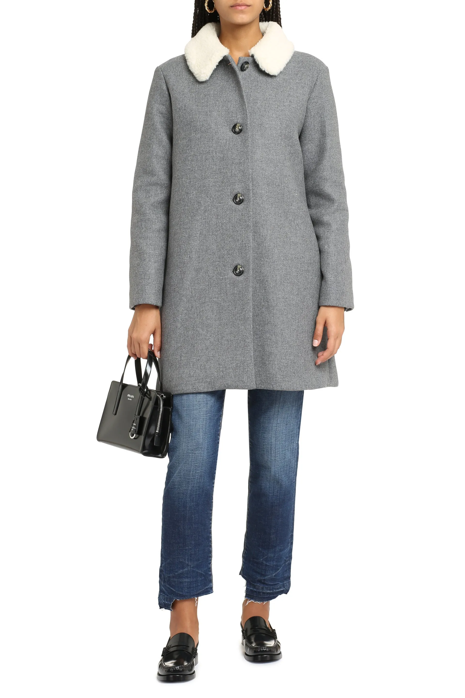 New Doll wool blend coat