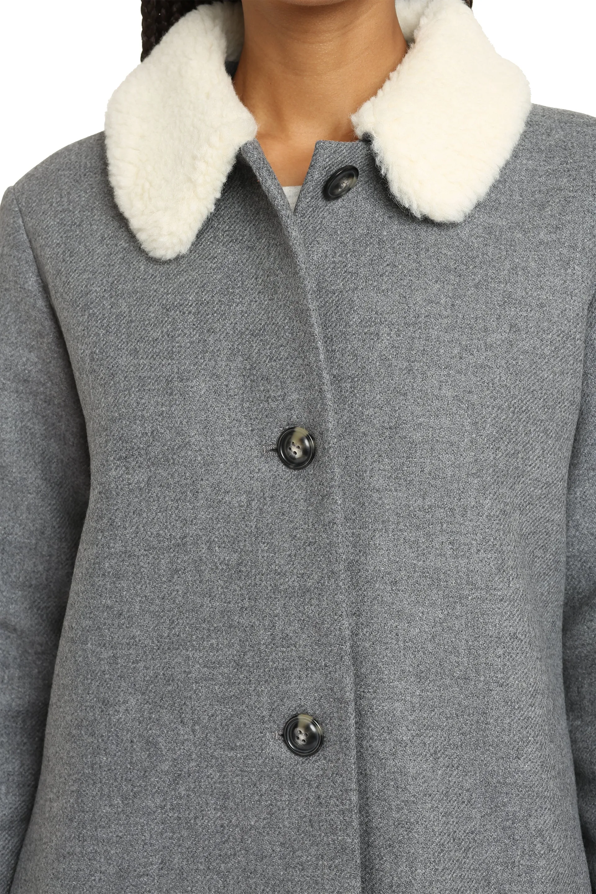 New Doll wool blend coat