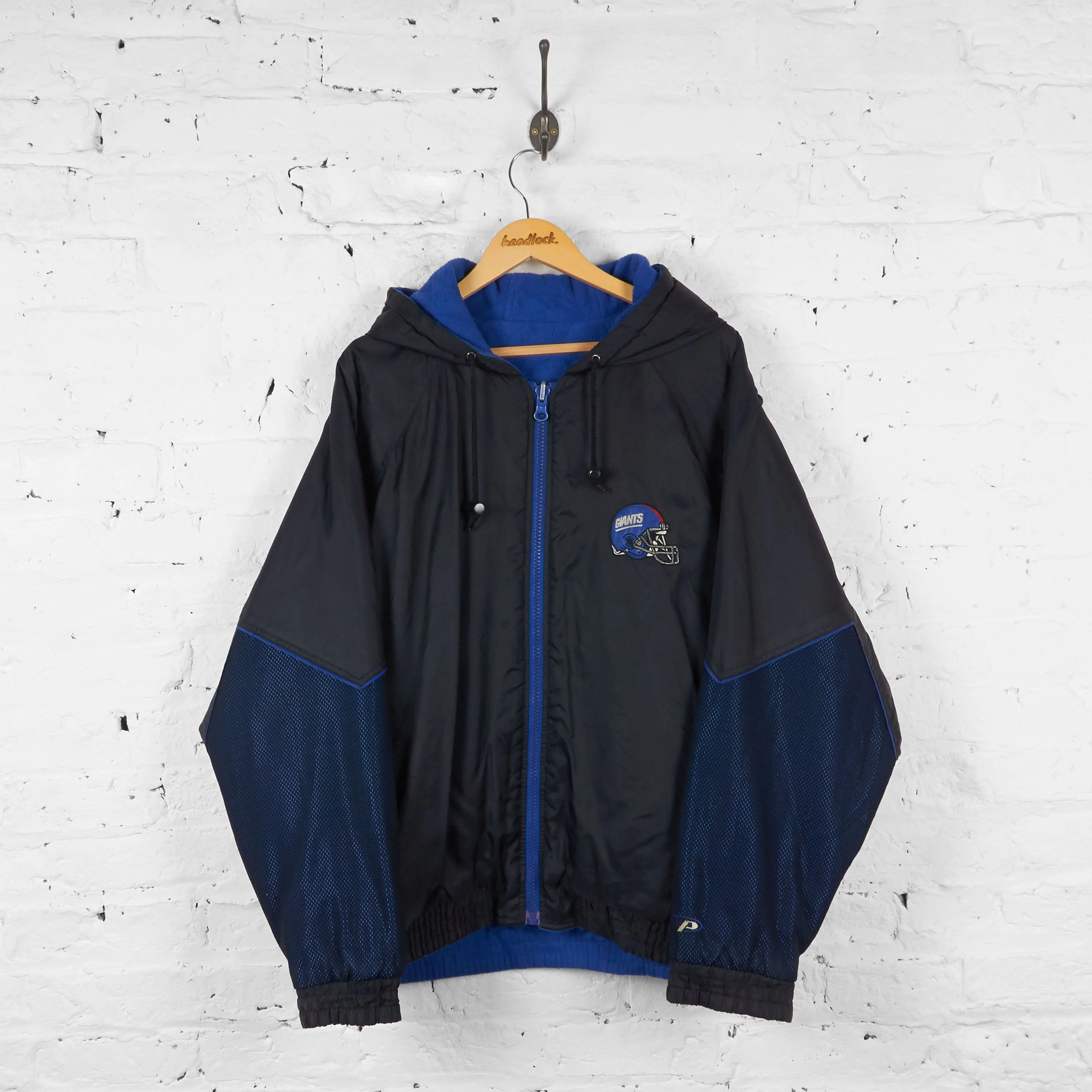 New York Giants American Football NFL Jacket - Black - XL