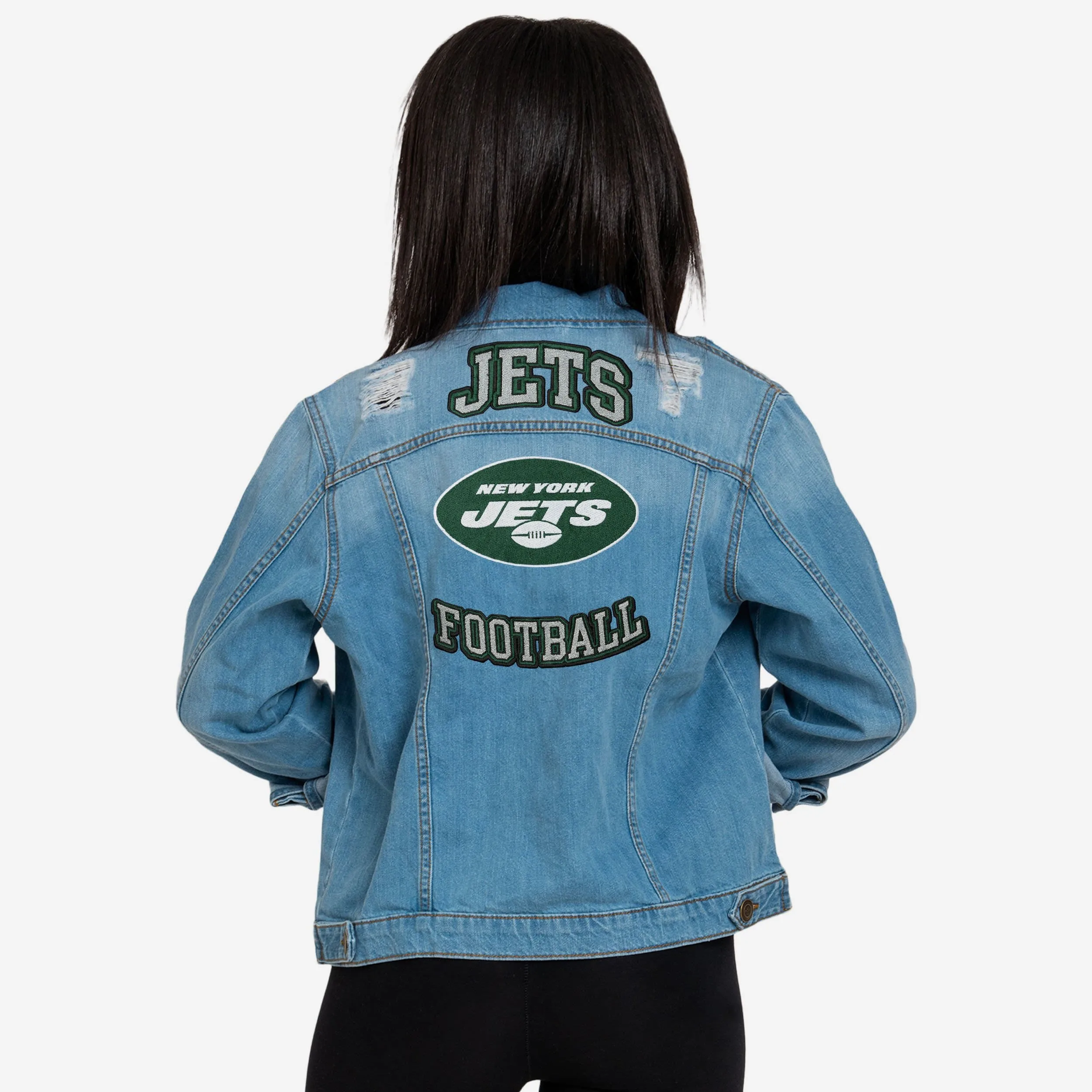 New York Jets Womens Denim Days Jacket