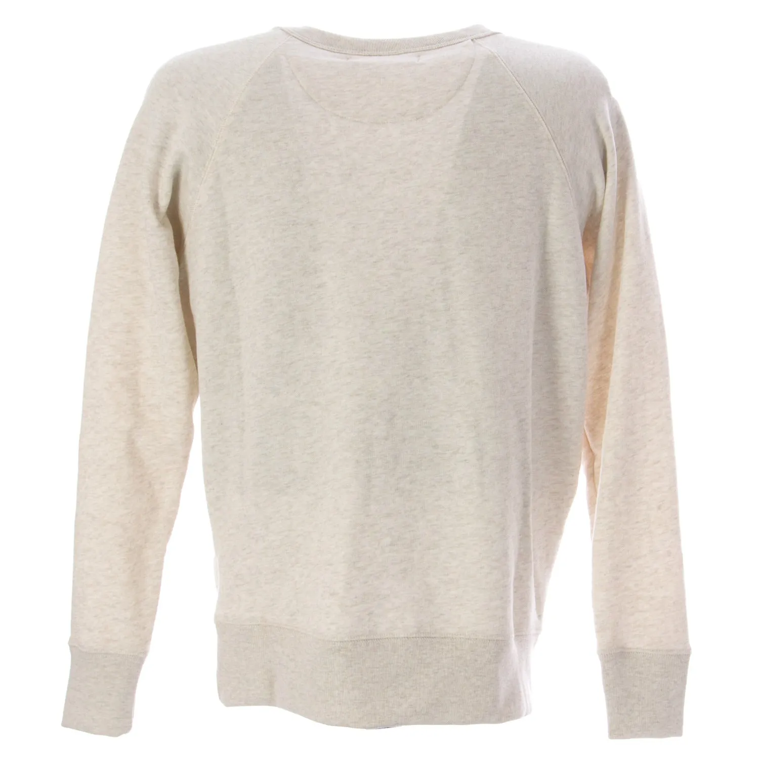 OLASUL Men's Heathered Stone Crewneck Sweatshirt $120 NEW