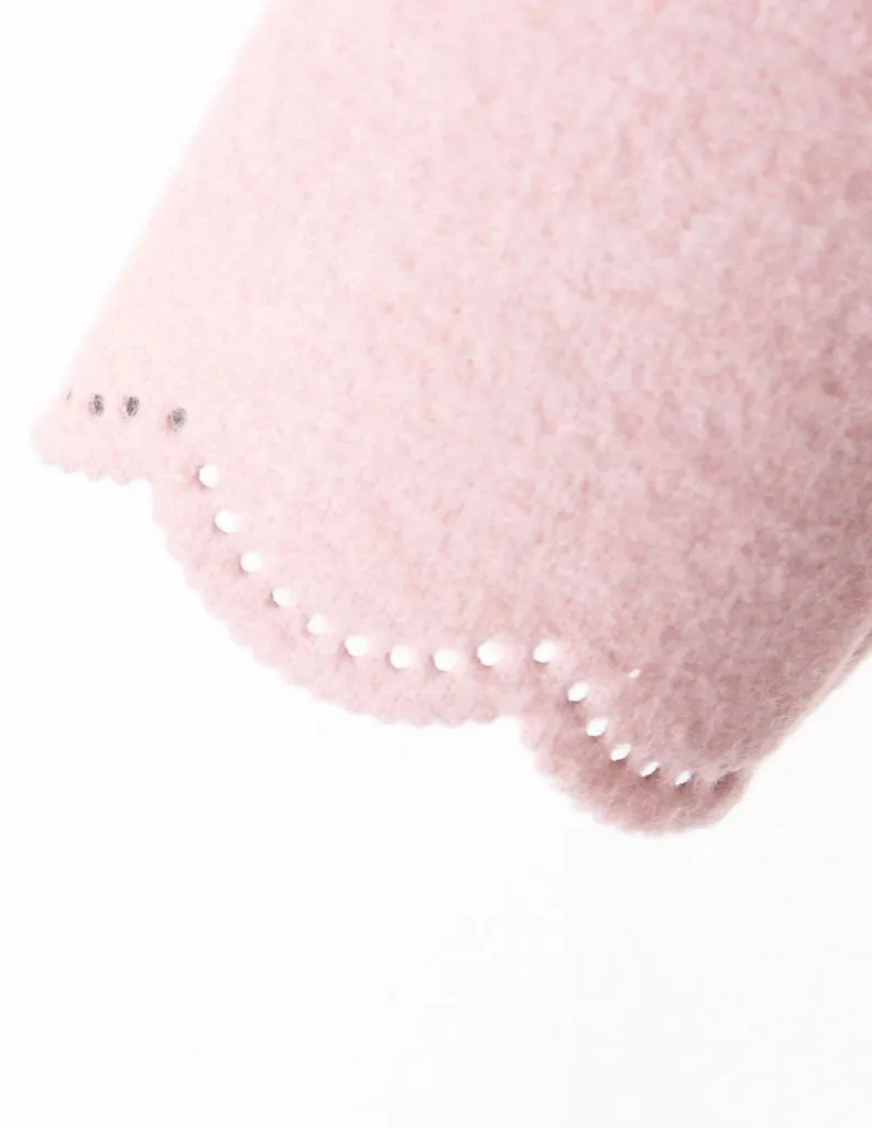 Owl Pocket Tunic Winter Pink