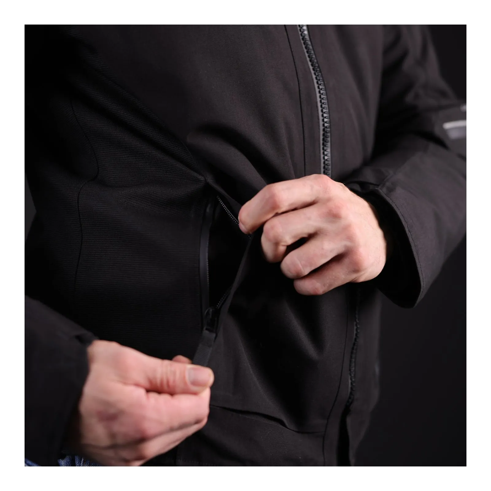 Oxford Mondial Street Dry2Dry MS Jacket - Black