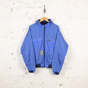 Patagonia 90s Hooded Shell Fleece Jacket - Blue - XL