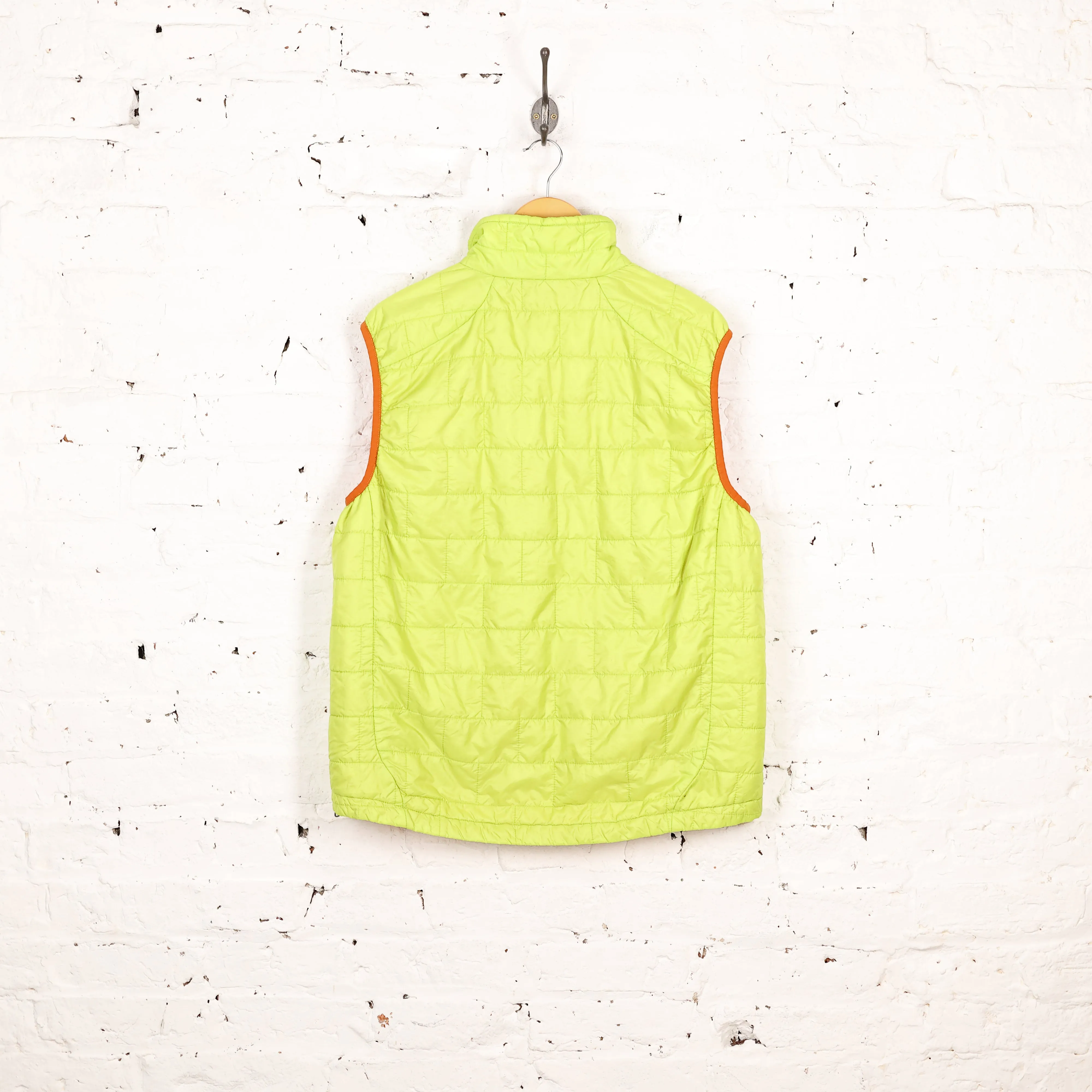 Patagonia Primaloft Quilted Bodywarmer Gilet Jacket - Green - L