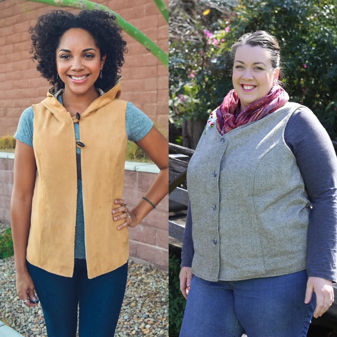 Pathfinder Vest Sewing Pattern - Women's/Curved Fit