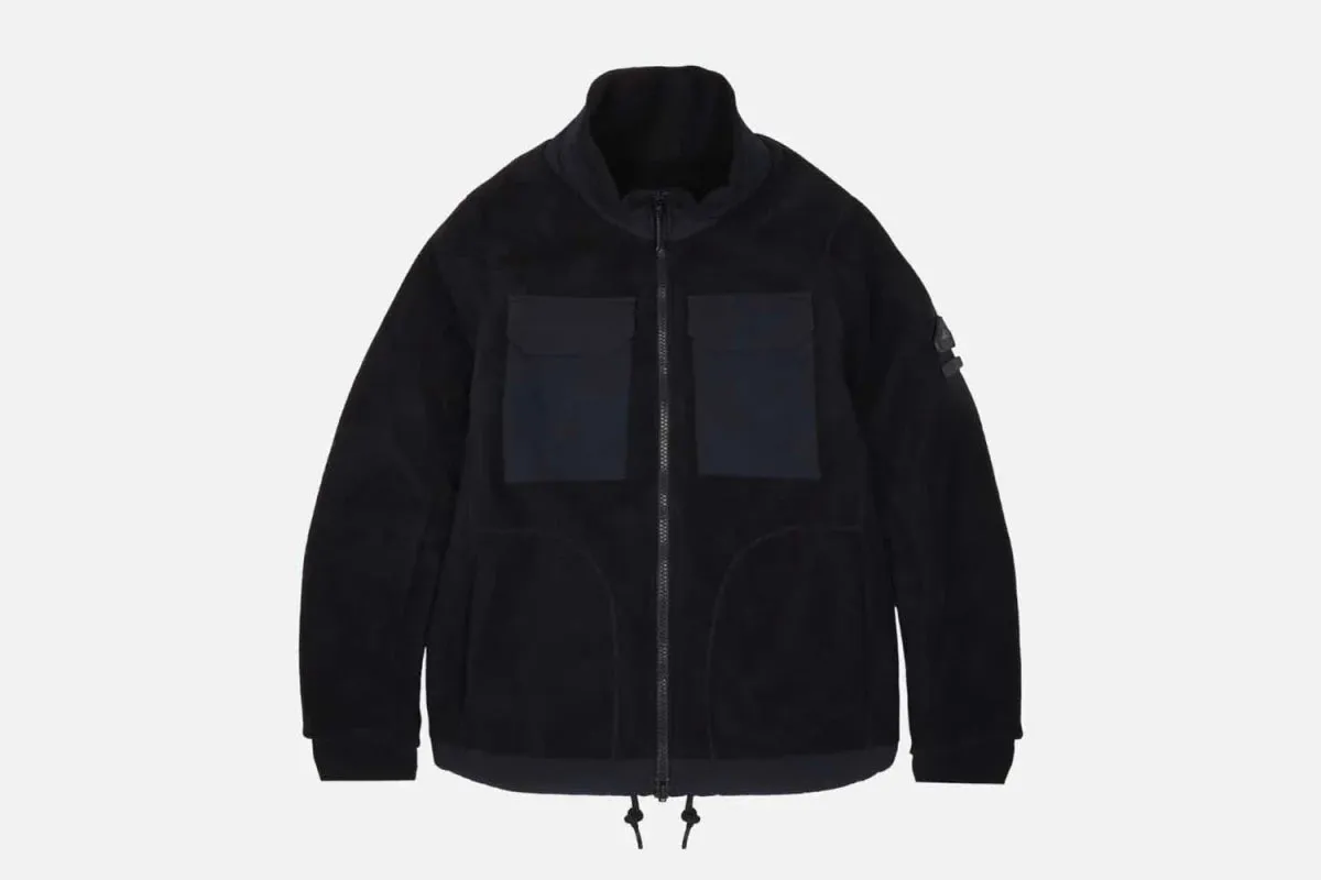 Penfield Men's Black Schoening Fleece Jacket $240 NWT