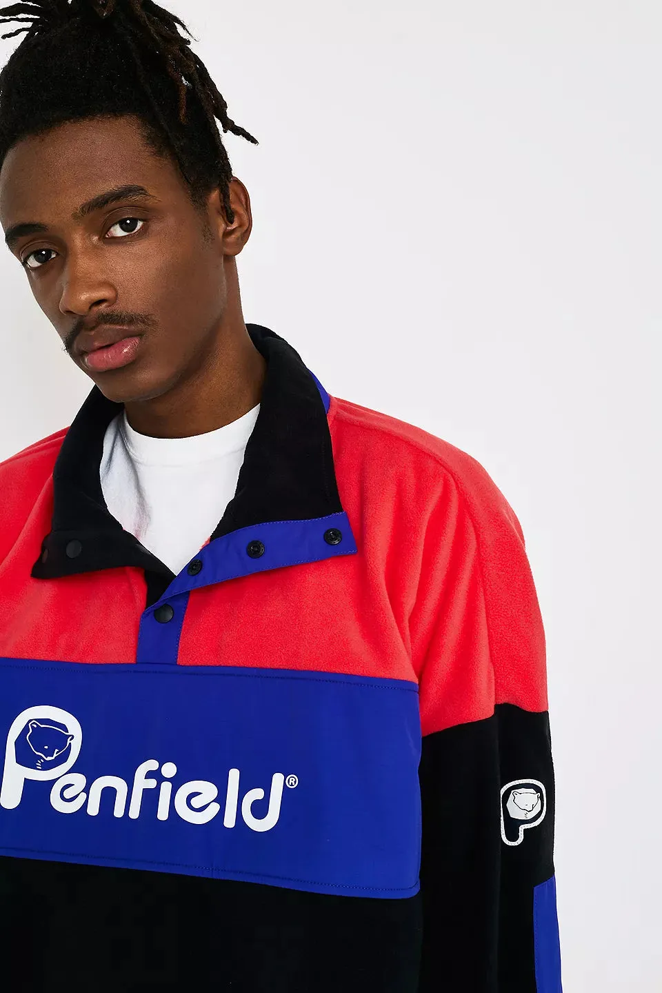 Penfield Men's Raspberry Sharma Fleece Jacket $130 NWT