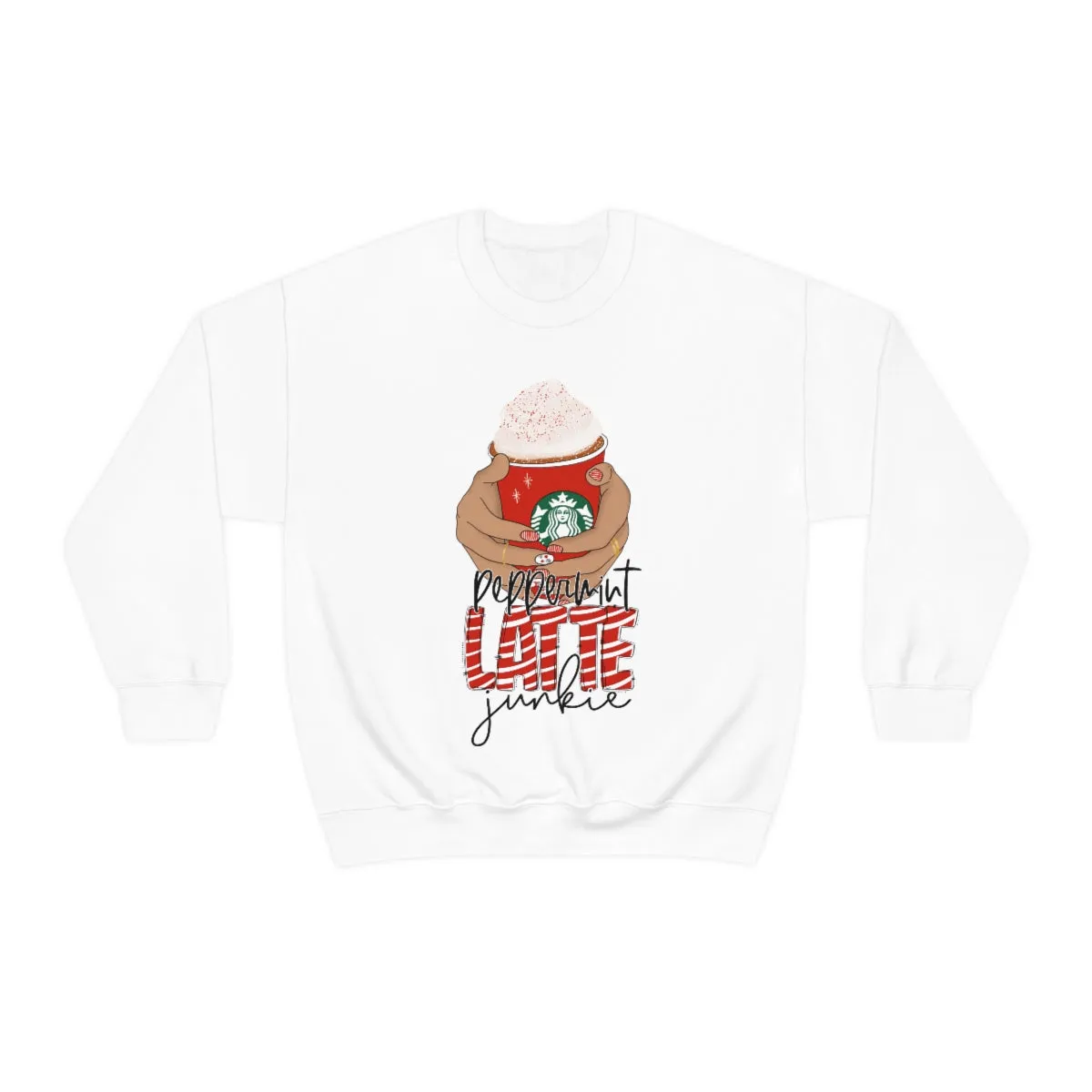 Peppermint Latte Crewneck