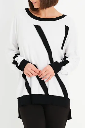 Pima Cotton One Direction Crewneck Sweater