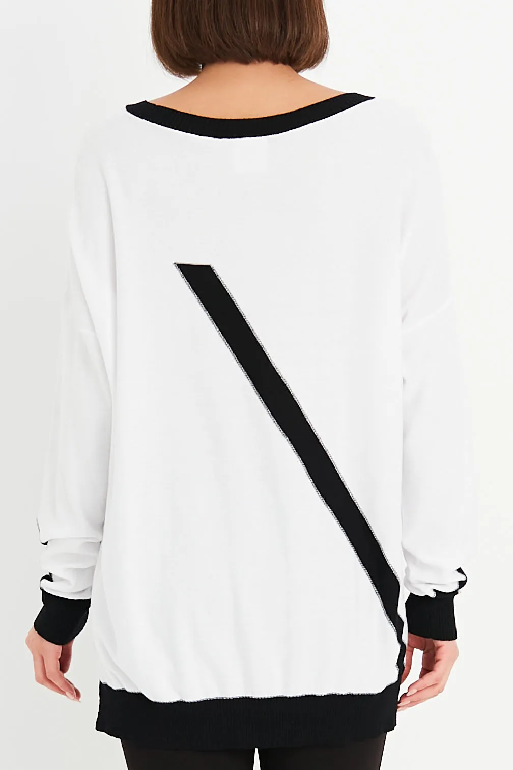 Pima Cotton One Direction Crewneck Sweater
