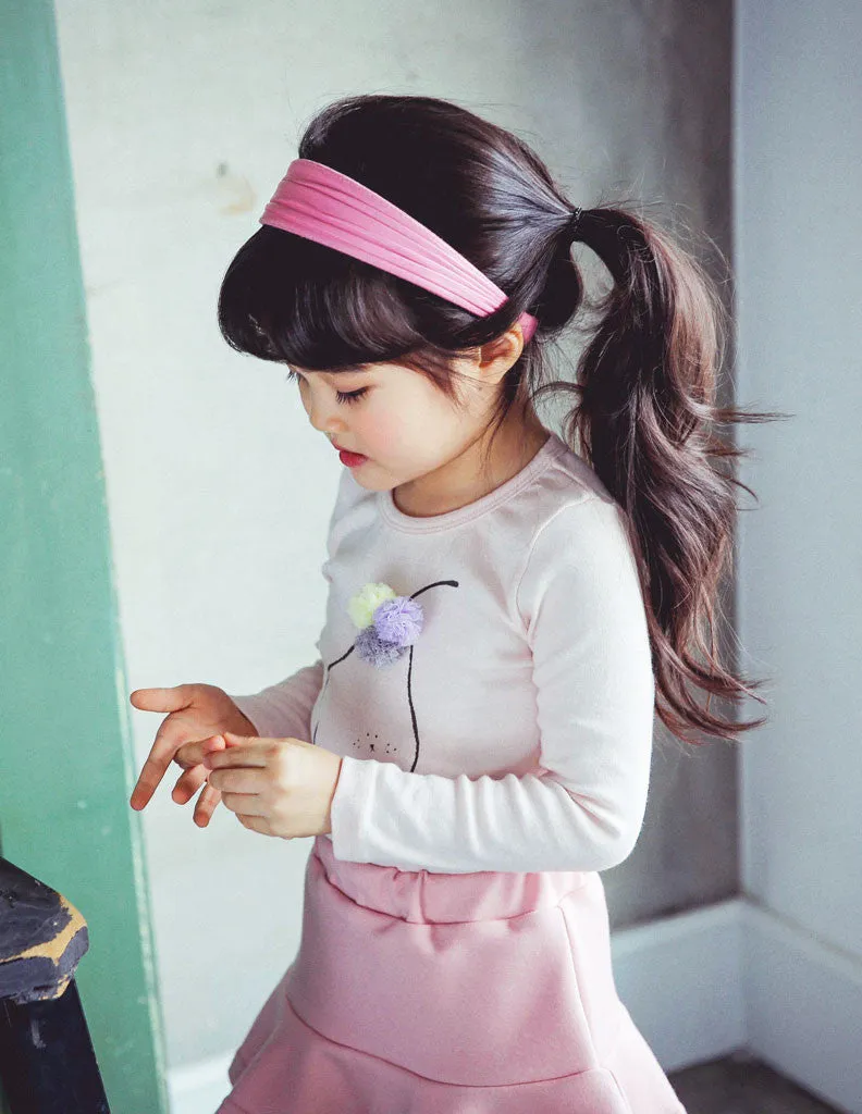 Pom-Pom Pear Blouse Pink