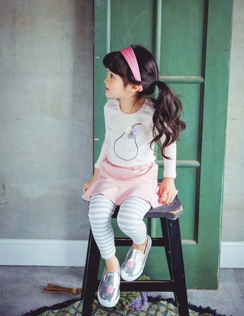 Pom-Pom Pear Blouse Pink