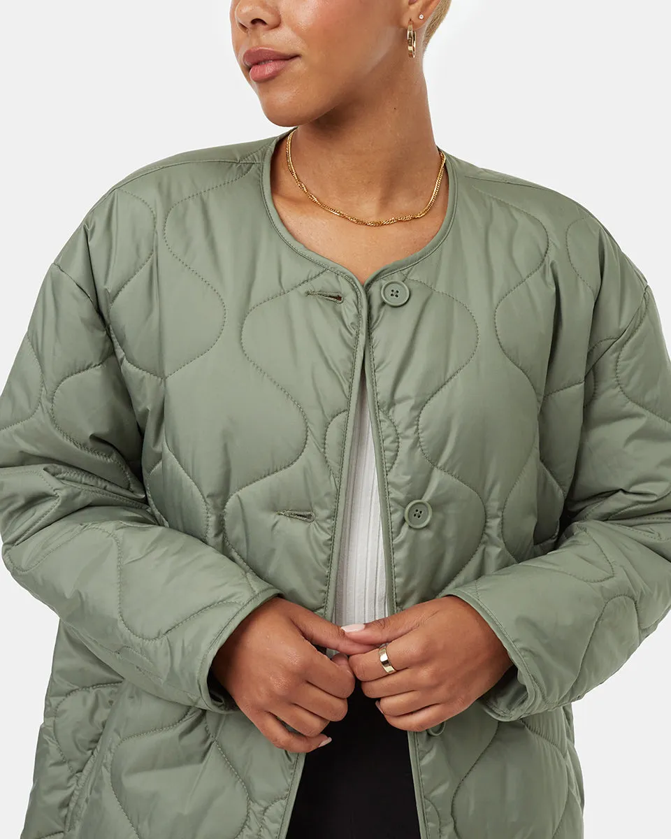 Quilted Cloud Shell Jacket
